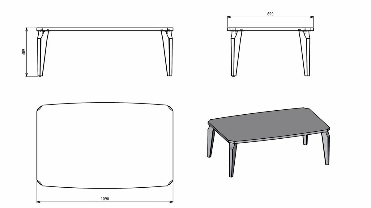 BELLONA LENY COFFEE TABLE