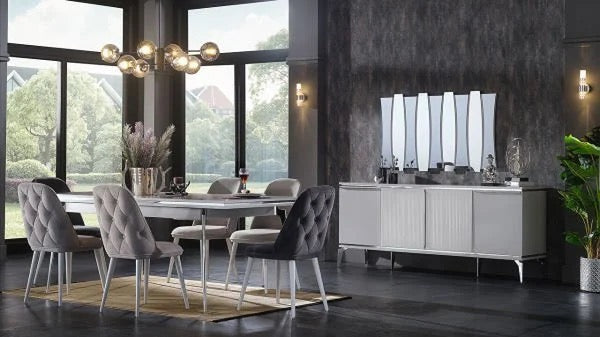 BELLONA LORETTO EXTENDABLE DINING TABLE