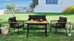 BELLONA COLMAR GARDEN FURNITURE SET (set: 1 Coffee table+seats 4 people in total)