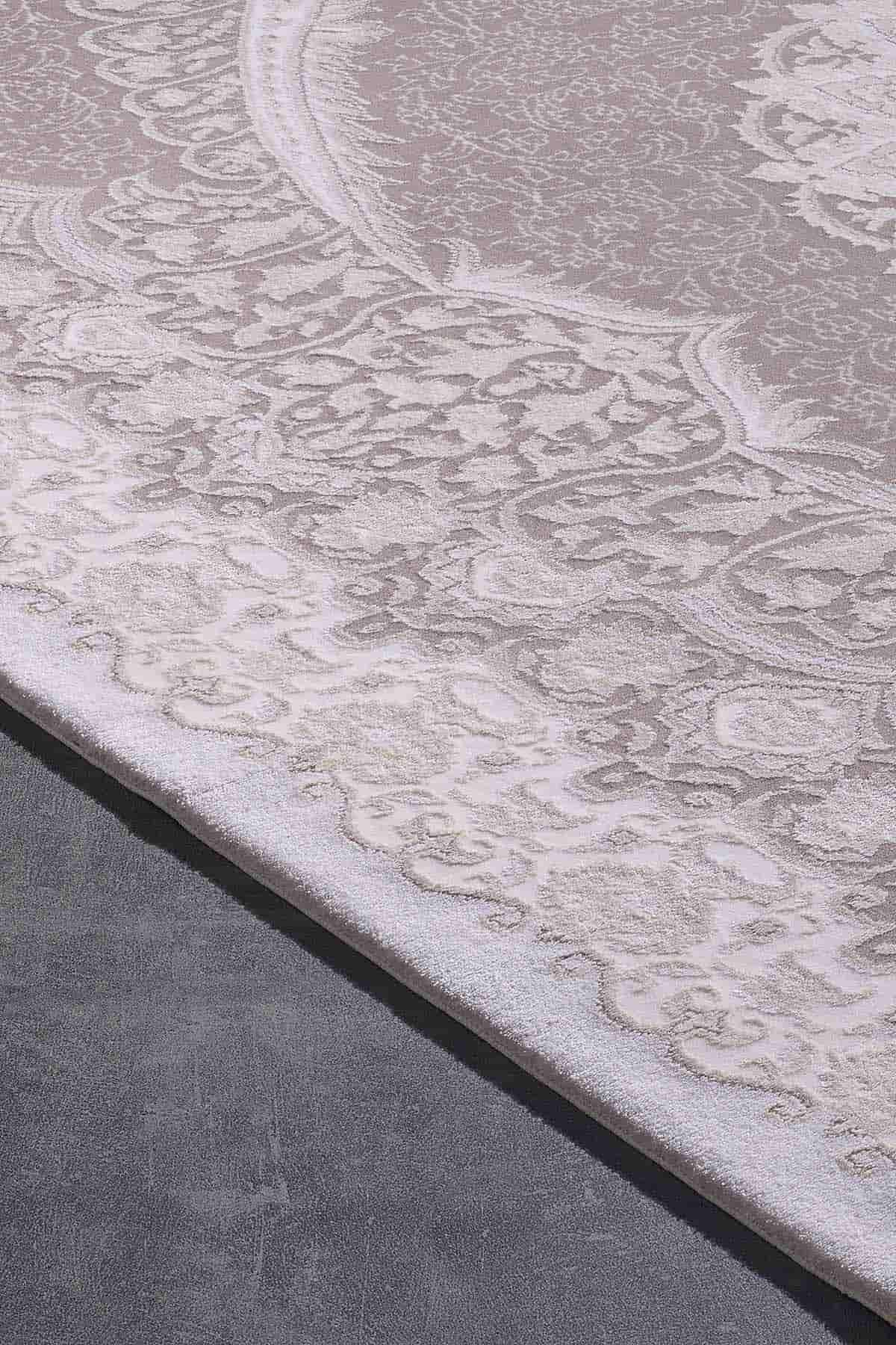 GÜM ку SUYU Esiliva 11431 Urukiramende rusanzwe rwimashini Imashini Yakozwe na tapi 100X300 - Mink