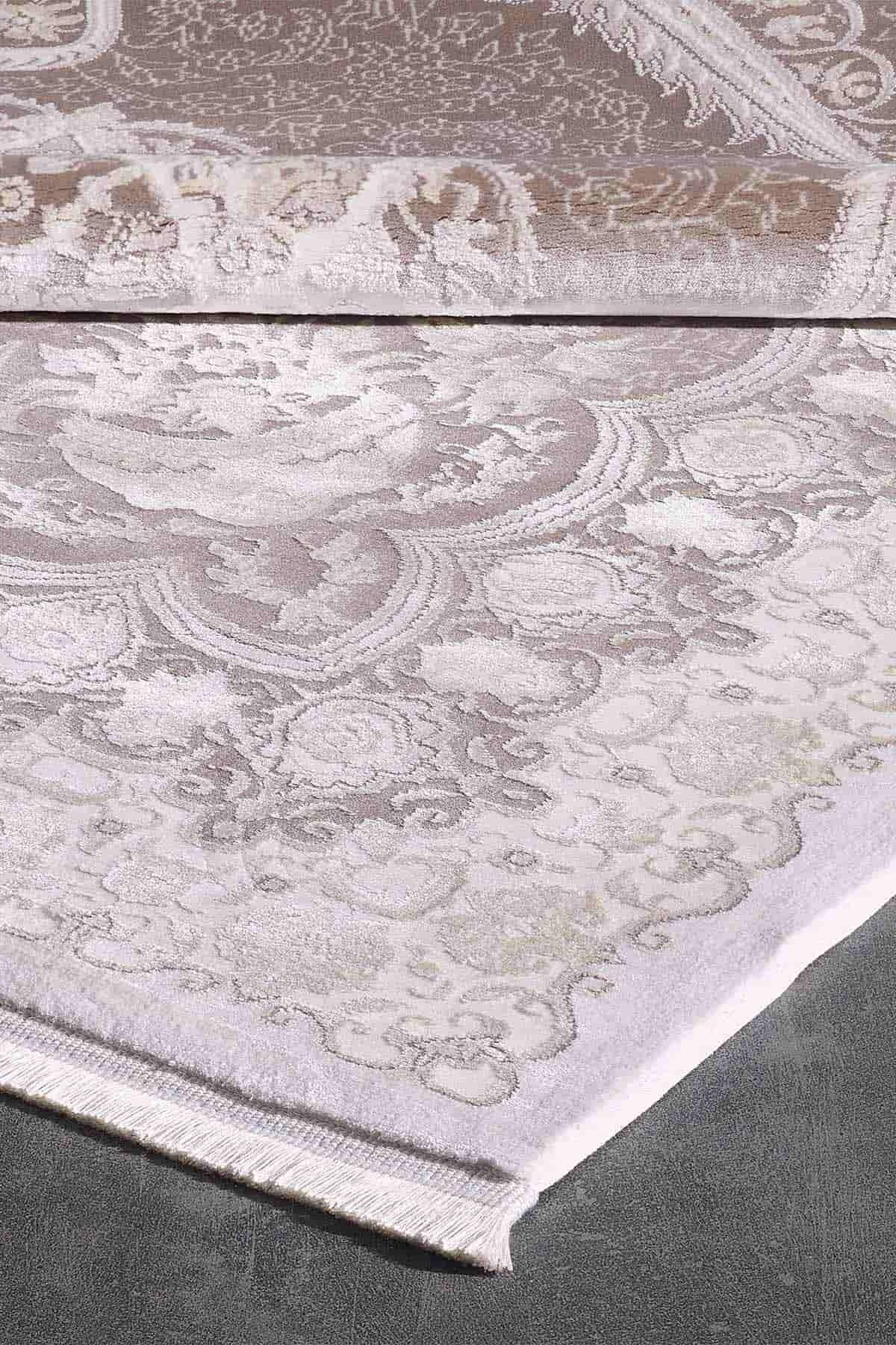 GÜM ку SUYU Esiliva 11431 Urukiramende rusanzwe rwimashini Imashini Yakozwe na tapi 100X300 - Mink