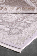 GÜM ку SUYU Esiliva 11431 Urukiramende rusanzwe rwimashini Imashini Yakozwe na tapi 100X300 - Mink