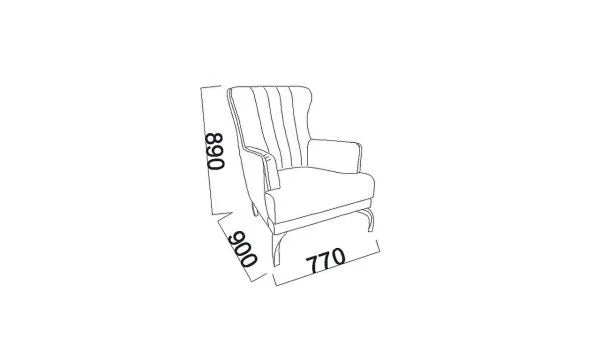 BELLONA LARISSA ARMCHAIR