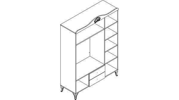 BELLONA SANDY 3 URUGERO WARDROBE