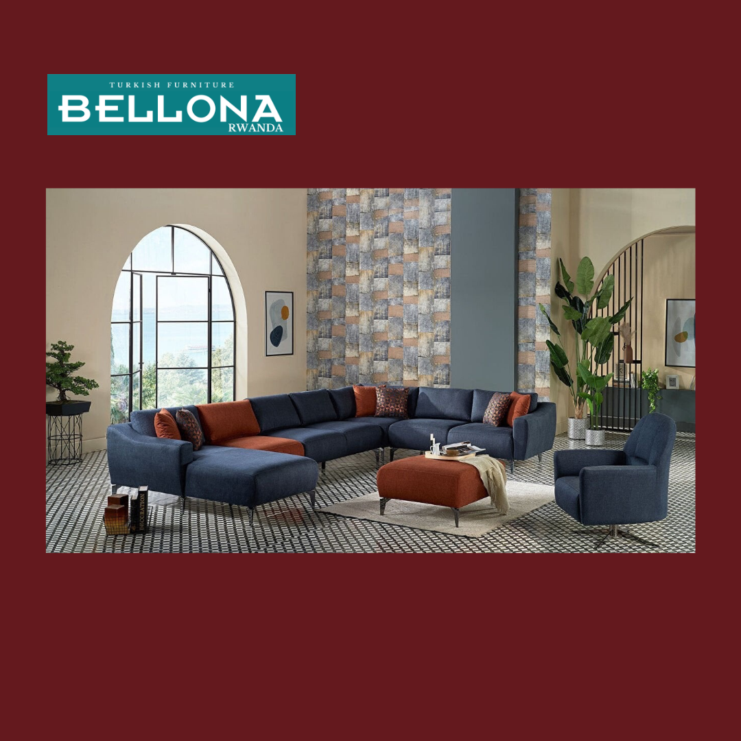 BELLONA SANVELA MODULAR CORNER SOFA SET (kubantu 10) BISHOBORA GUKORESHWA MU buriri