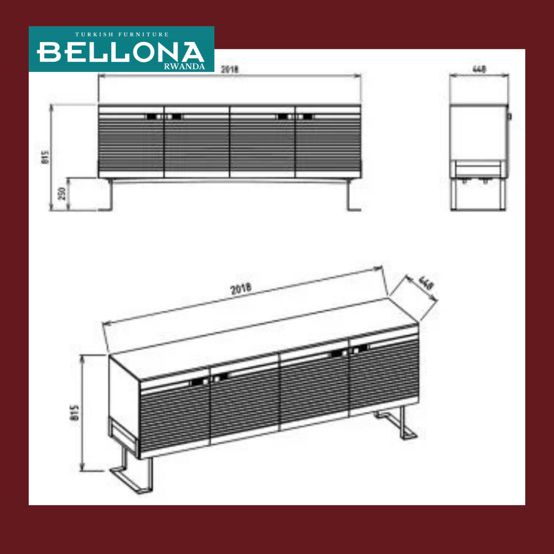 BELLONA VERONIKA YAKORESHEJWE (shiraho: ameza + indorerwamo)