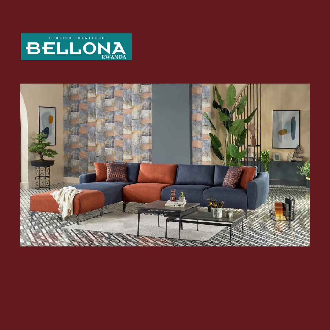 BELLONA SANVELA MODULAR CORNER SOFA SET (kubantu 10) BISHOBORA GUKORESHWA MU buriri