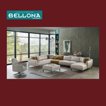 BELLONA SANVELA MODULAR CORNER SOFA SET (kubantu 10) BISHOBORA GUKORESHWA MU buriri