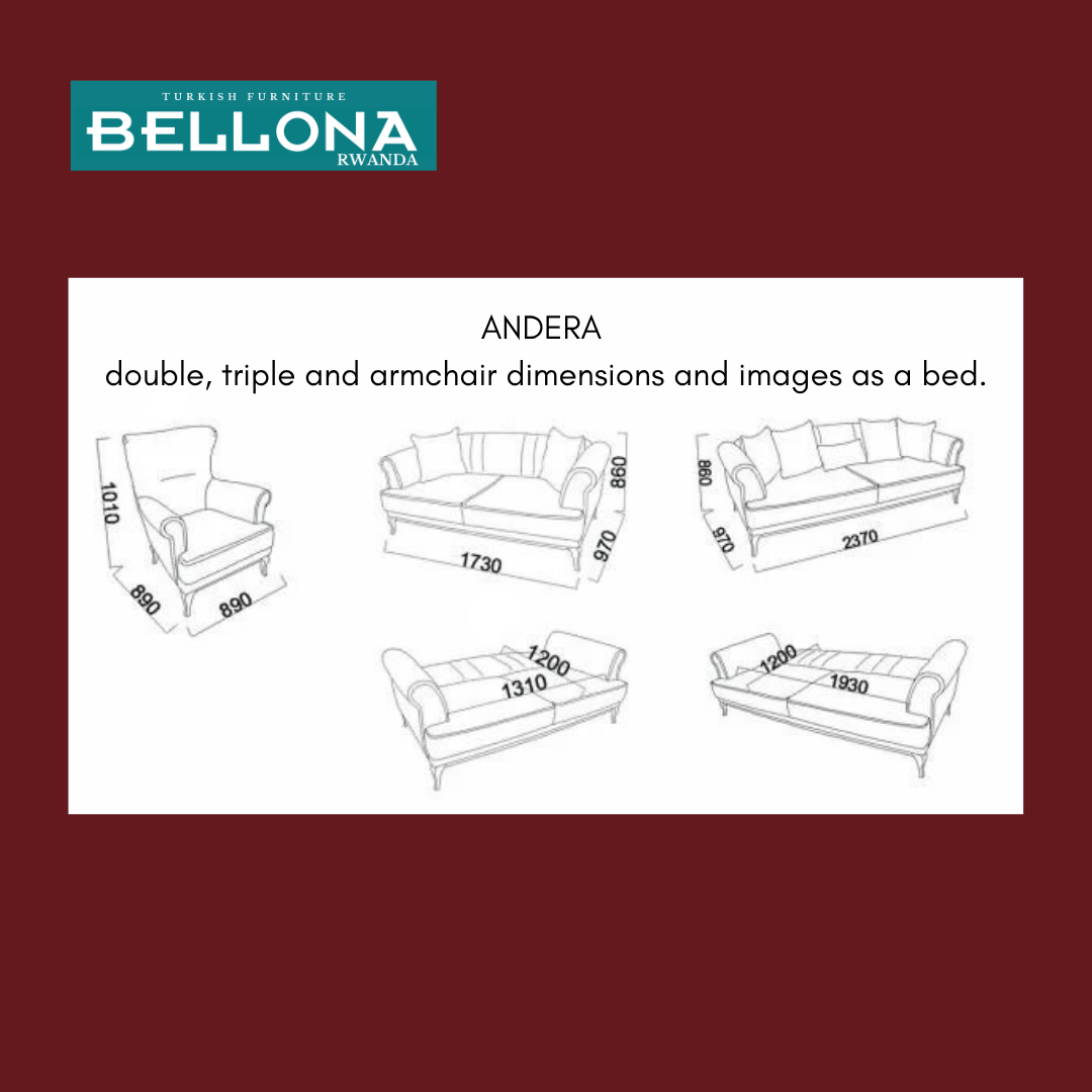 BELLONA ANDERA ABATATU-BATATU SOFA YITWA