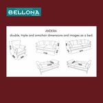 BELLONA ANDERA ABATATU-BATATU SOFA YITWA