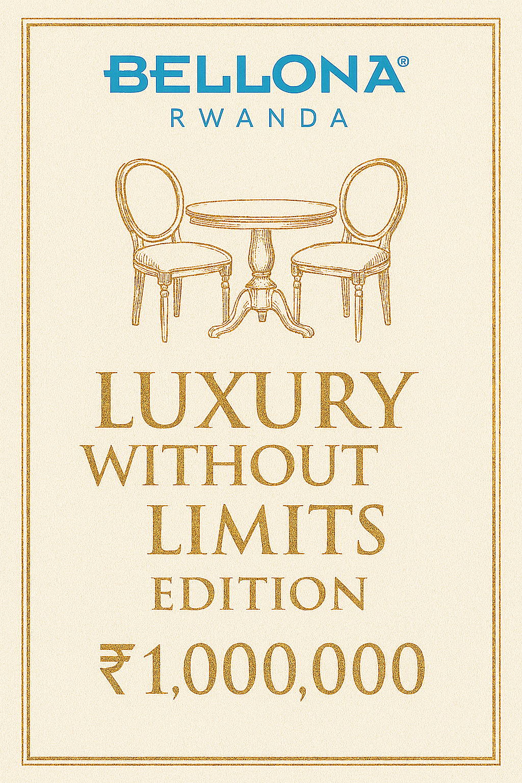 BELLONA Ibinezeza bitagira imipaka Edition-1.000.000 RWF