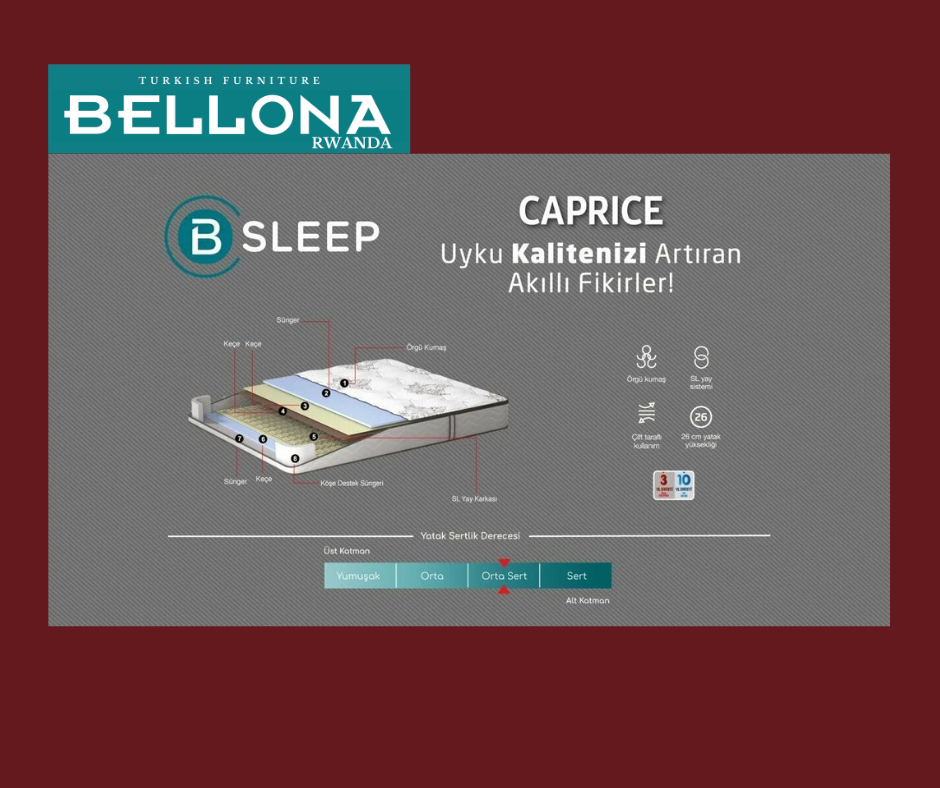 BELLONA CAPRICE MATTRESS 200X200 CM