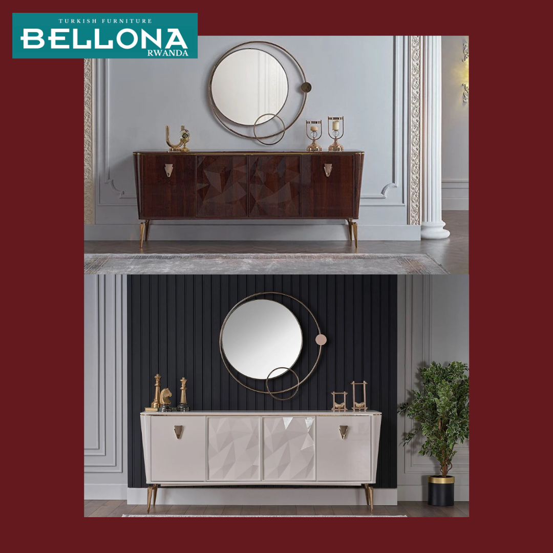 BELLONA PLAZA YASANZWE (shiraho: ameza + indorerwamo)