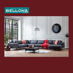 BELLONA MARSES MODULE CORNER SOFA SET (for 9 people) that can be converted into two beds