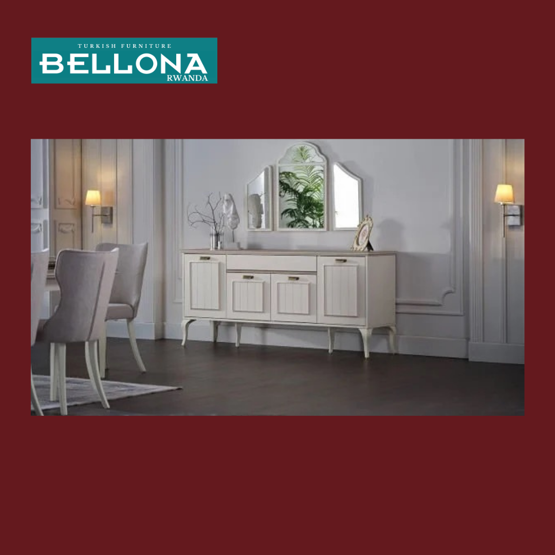 BELLONA ANDERA CONSOLE SET (shiraho: ameza + indorerwamo)
