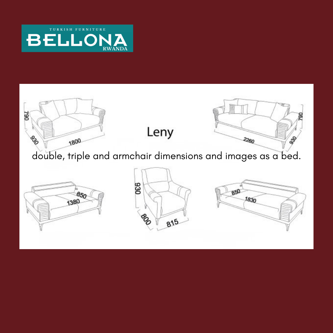 BELLONA LENY ABATATU-BATATU SOFA YITWA