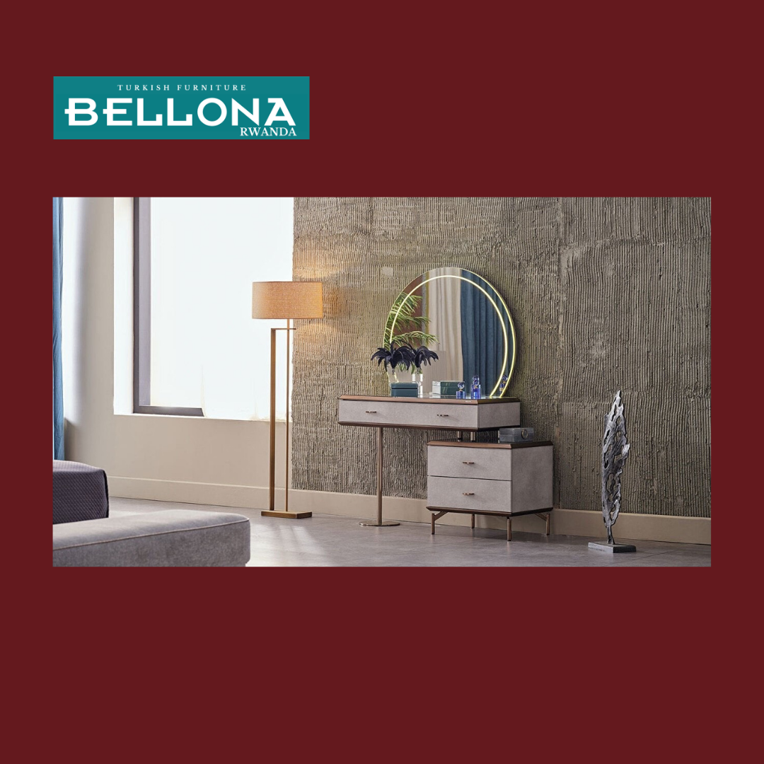 GUKORA BELLONA HAVANA GUKORA- (ameza + indorerwamo + pouffe)