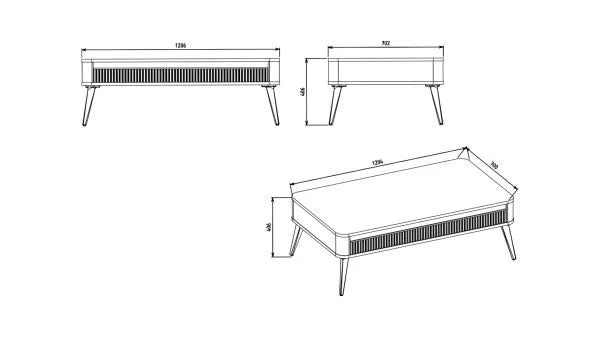 BELLONA NAPOLI COFFEE TABLE