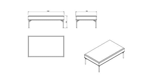 BELLONA HAVANA COFFEE TABLE