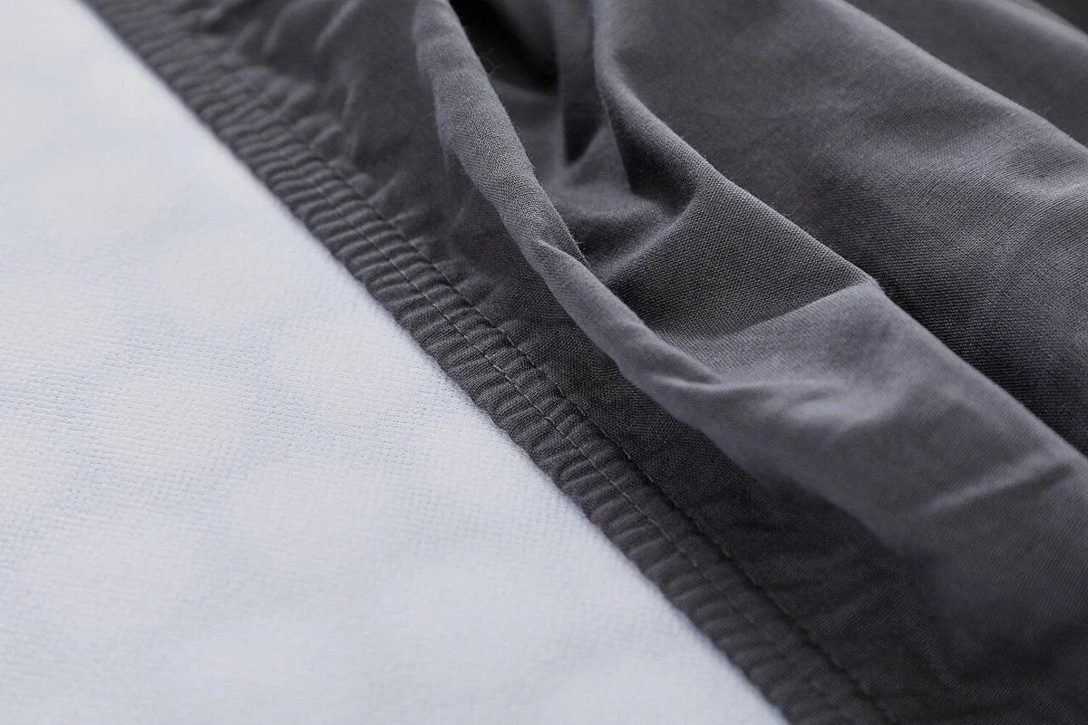 URUGO RWA DOQU Urupapuro rwamabara rwuzuye Urupapuro rwa kabiri Ingano yumwami - Anthracite