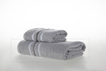 DOQU URUGO Prestige Umurongo Banyo Havlusu Gri - 90 x 150 cm