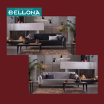 BELLONA MONACO ABATATU-BATATU SOFA KUBURYO