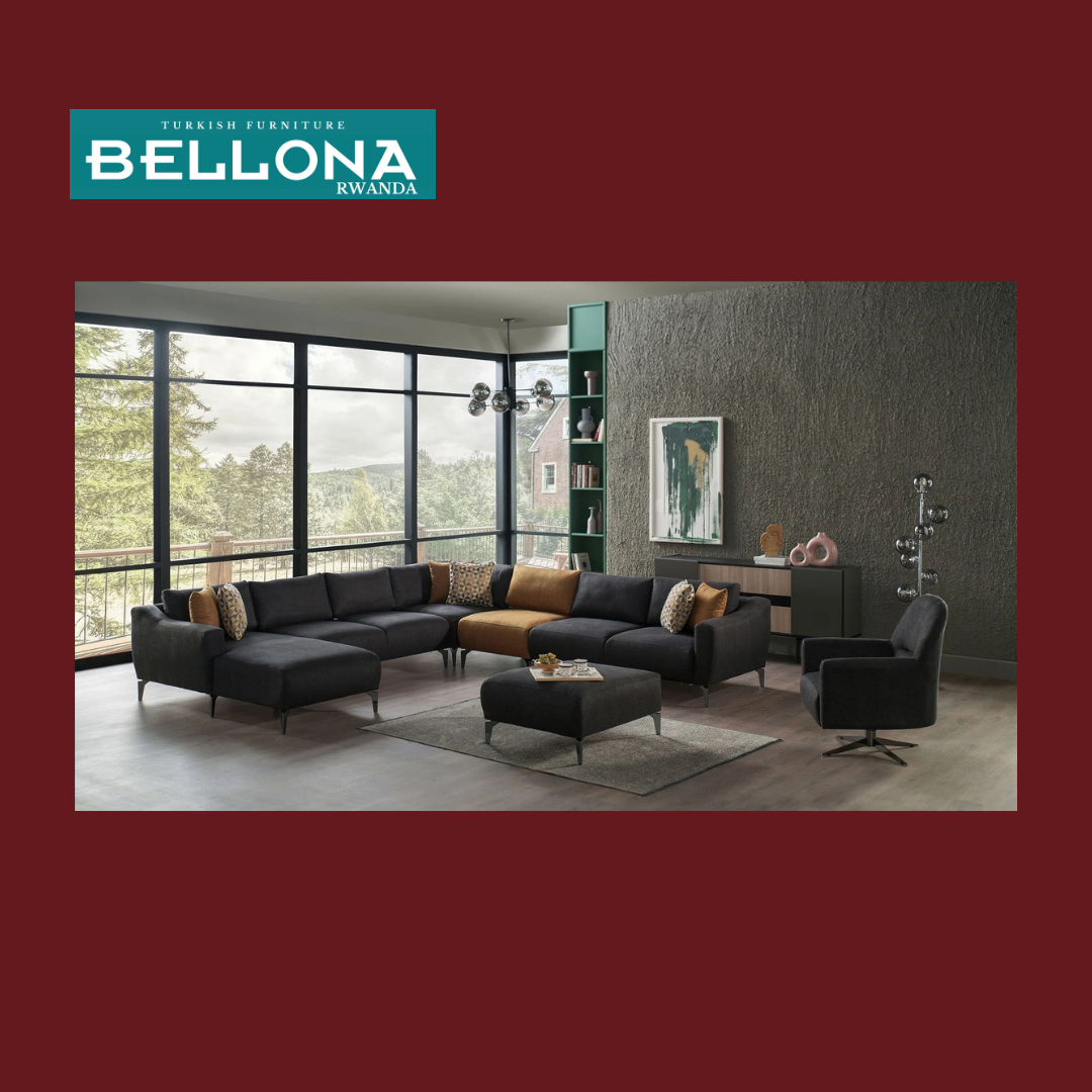 BELLONA SANVELA MODULAR CORNER SOFA SET (kubantu 10) BISHOBORA GUKORESHWA MU buriri