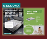 BELLONA OFFSET FORM MATTRESS 160X200 CM