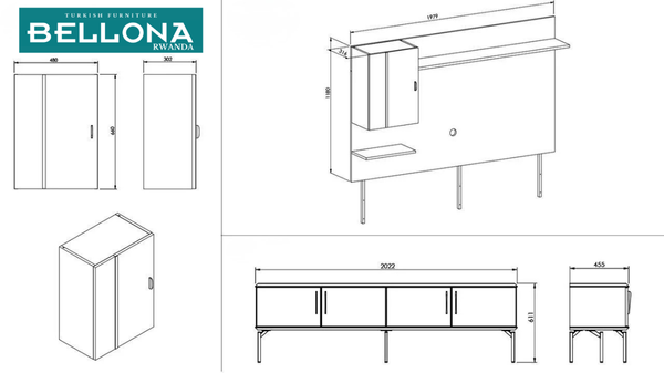 BELLONA HAVANA TV UNIT